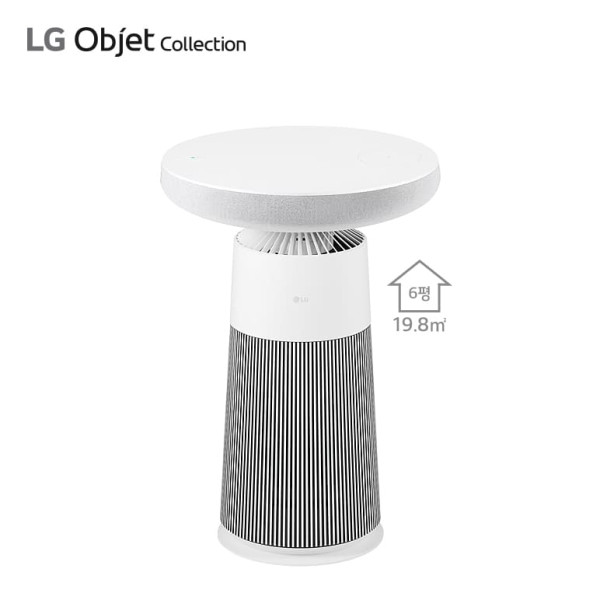 LG헬로비전 퓨리케어 오브제컬렉션 에어로스피커(에센스화이트)