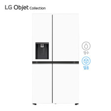 LG 디오스 오브제컬렉션 얼음정수 냉장고(크림화이트/크림화이트)