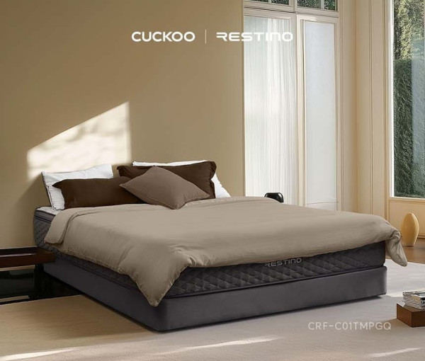 쿠쿠 레스티노 유로탑 매트리스 Q + 레스티노 매트리스 프레임 Q