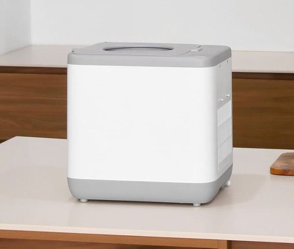 오쿠 원터치형 음식물처리기 건조분쇄기 가정용 4L