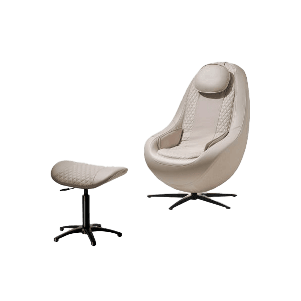 쿠쿠 레스티노 J체어 안마의자(화이트 베이지)