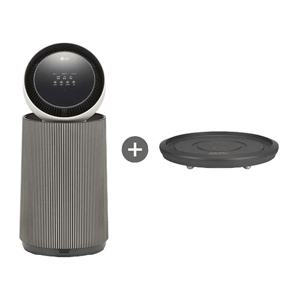 LG 퓨리케어 AI 오브제컬렉션 360도 M5 공기청정기 19평형 (네이처 그린) + 무빙휠