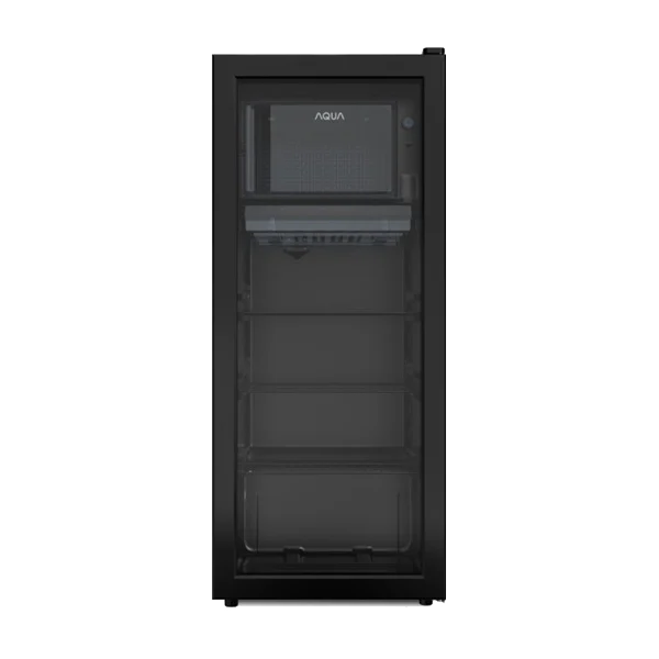 하이얼 쇼케이스 냉장고 177L (블랙)