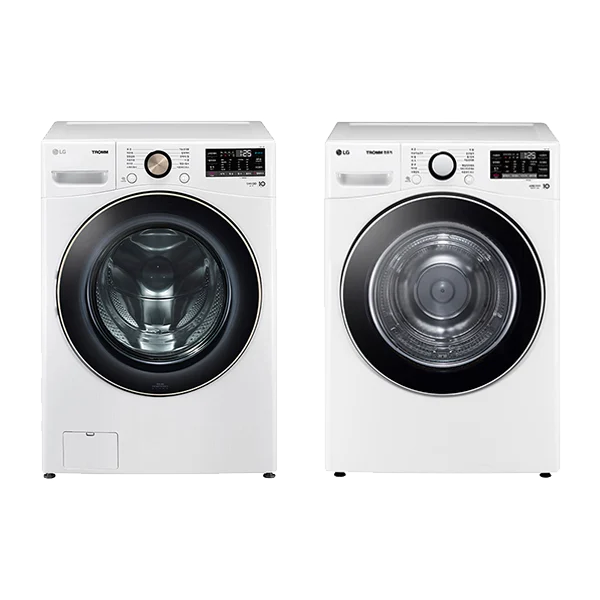 LG 트롬 세탁기 21kg + 건조기 19kg (화이트)
