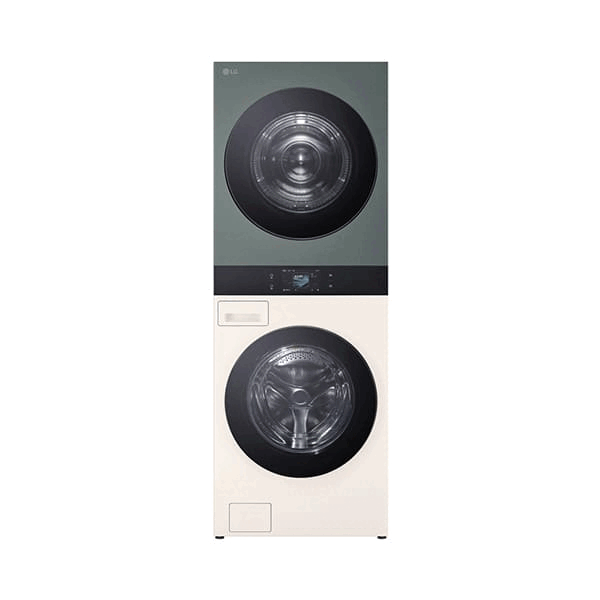 LG 트롬 AI 오브제컬렉션 워시타워 세탁기 23kg + 건조기 23kg