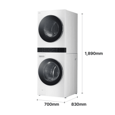 LG 트롬 오브제컬렉션 워시타워 25/20kg